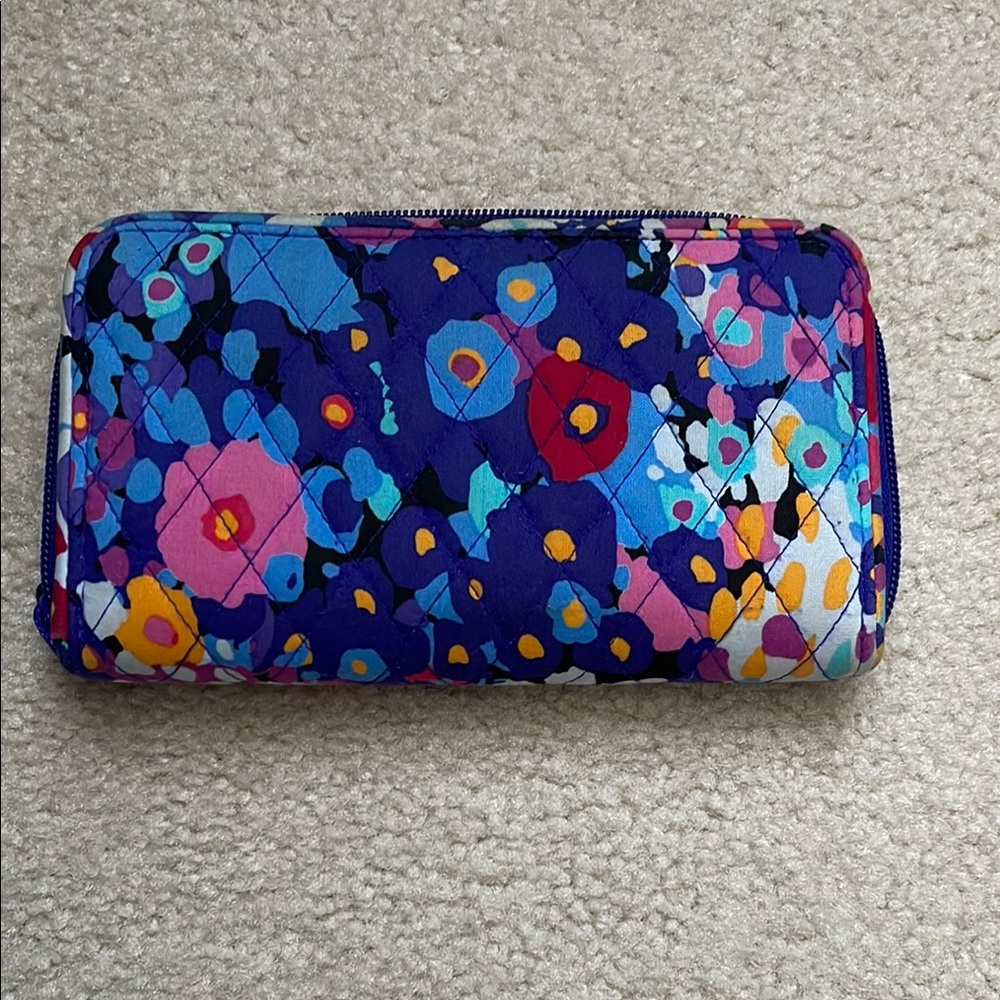 Vera Bradley Floral Quilted Wallet